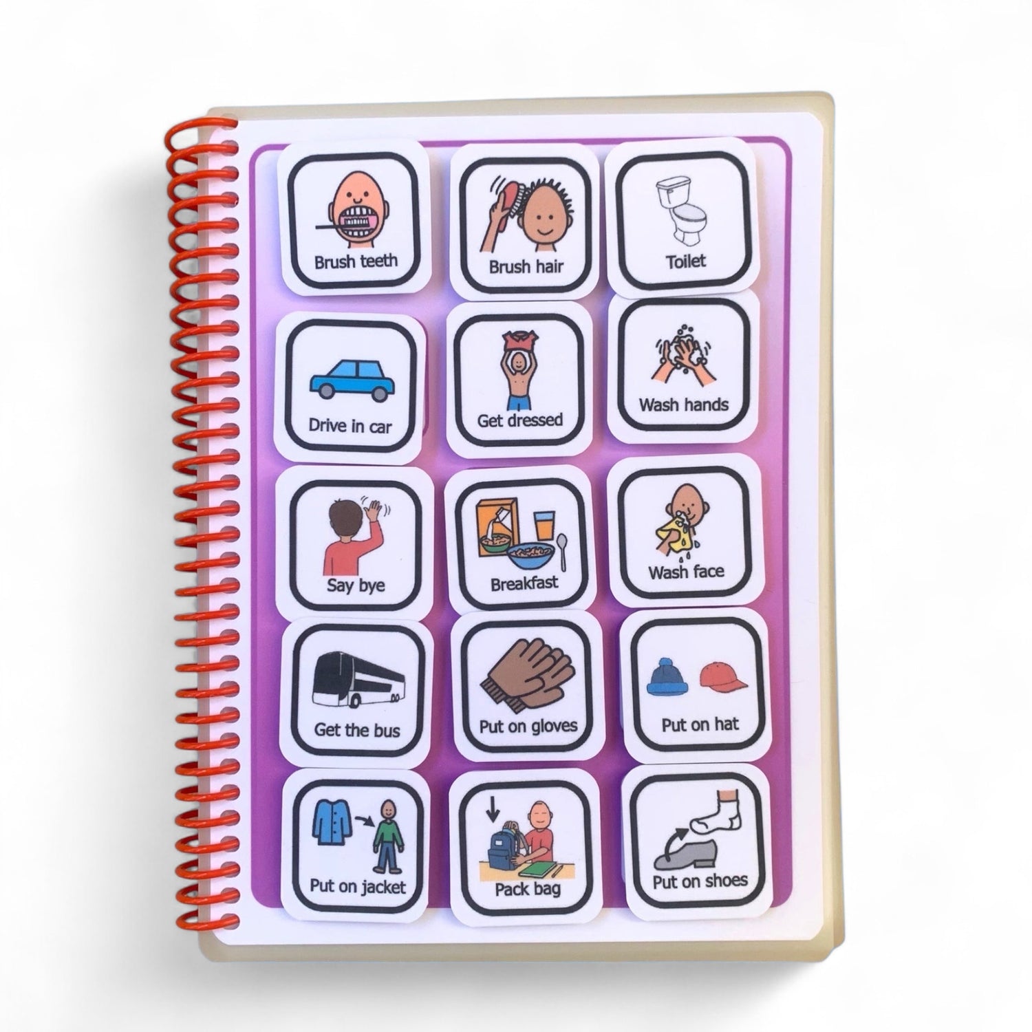 visual schedule for kids