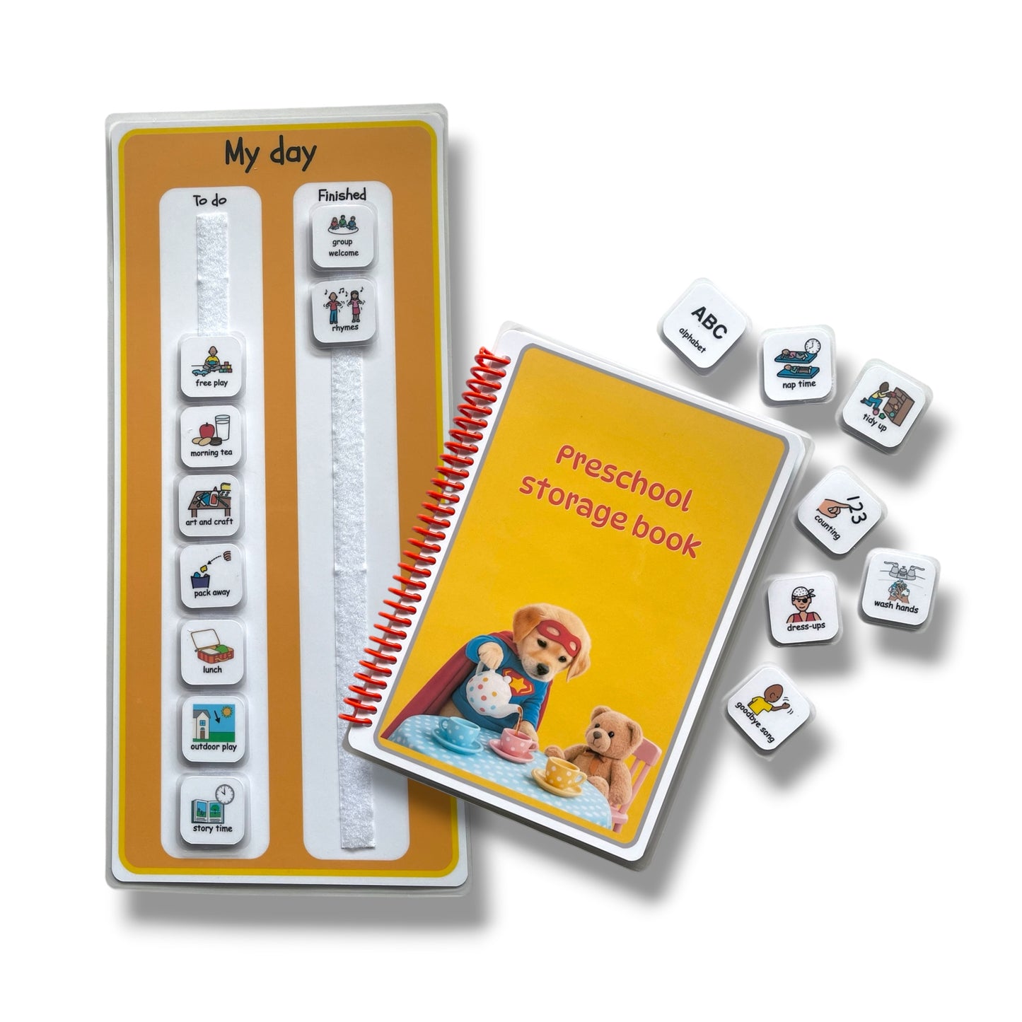 Preschool Routine- visual Schedule Set