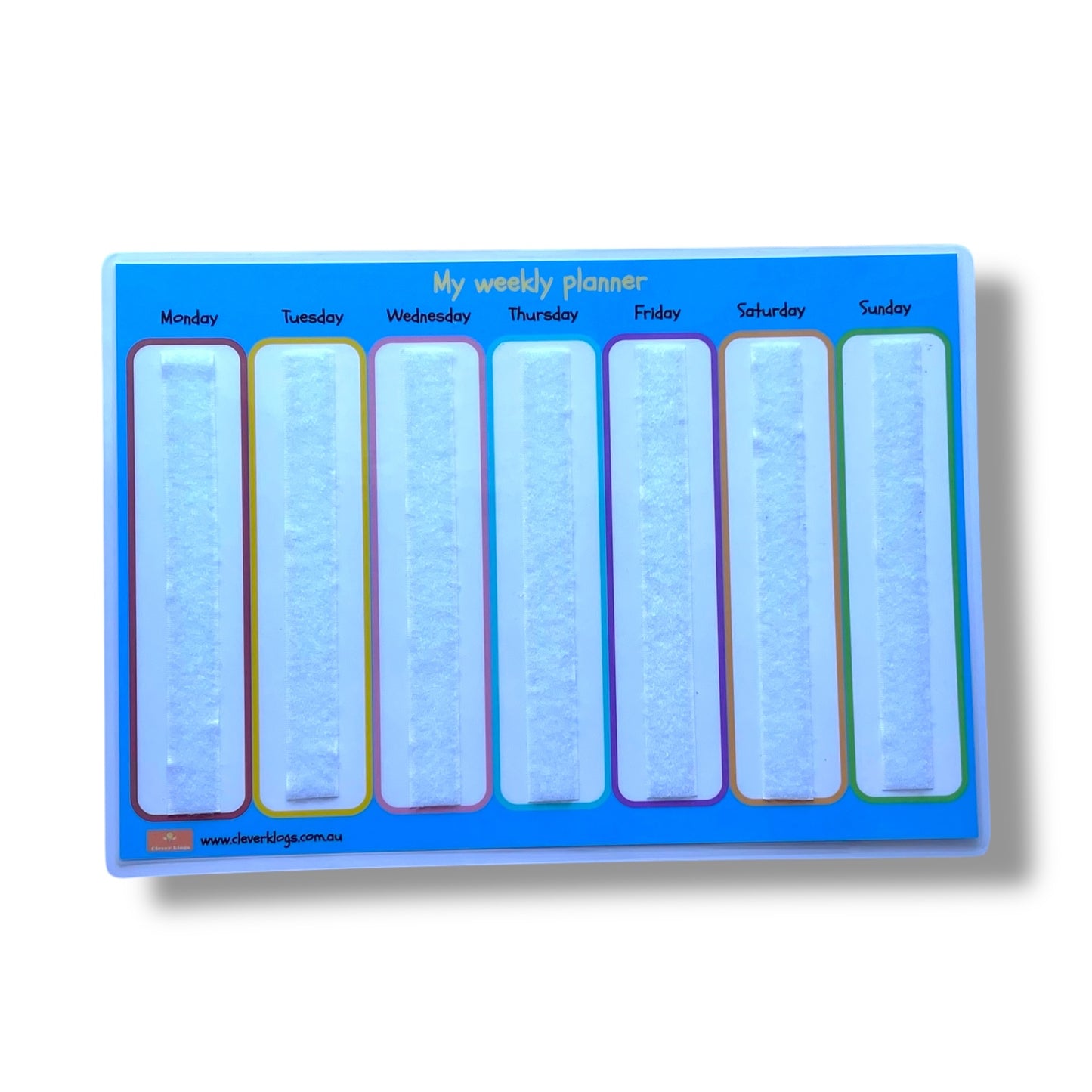 Weekly planner set- Blue