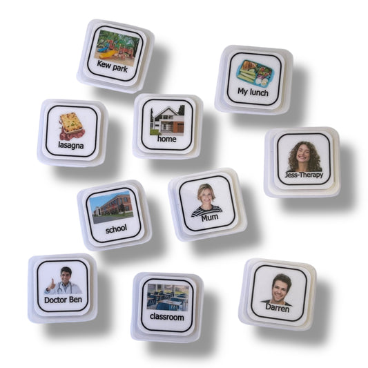 Customized Velcro symbols