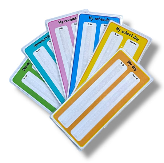 Visual schedule. Autism visual supports,