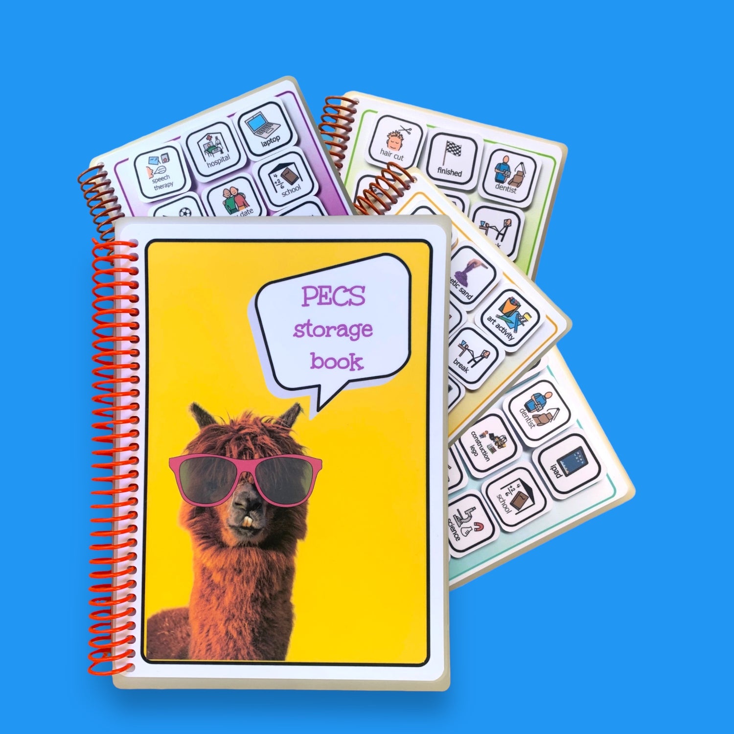 Klog Storage PECS velcro storage book – Clever Klogs