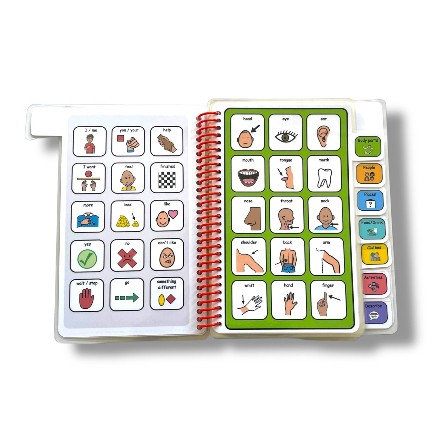 PECS communication book, visual support, autism, non verbal