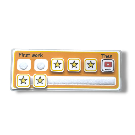 Visual schedule for kids, visual schedule for Autism, work rewards visual schedule