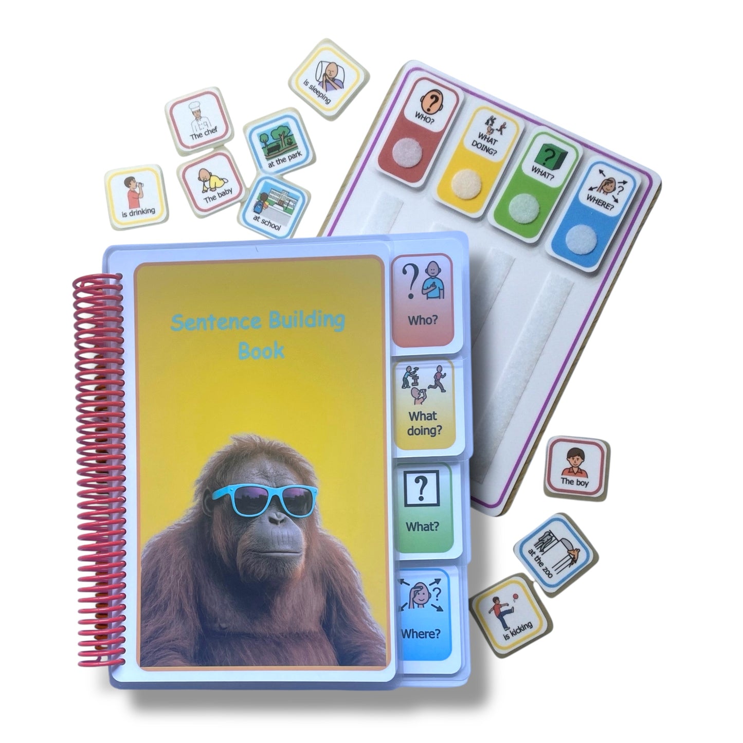 Colourful Semantics- Sentence building book