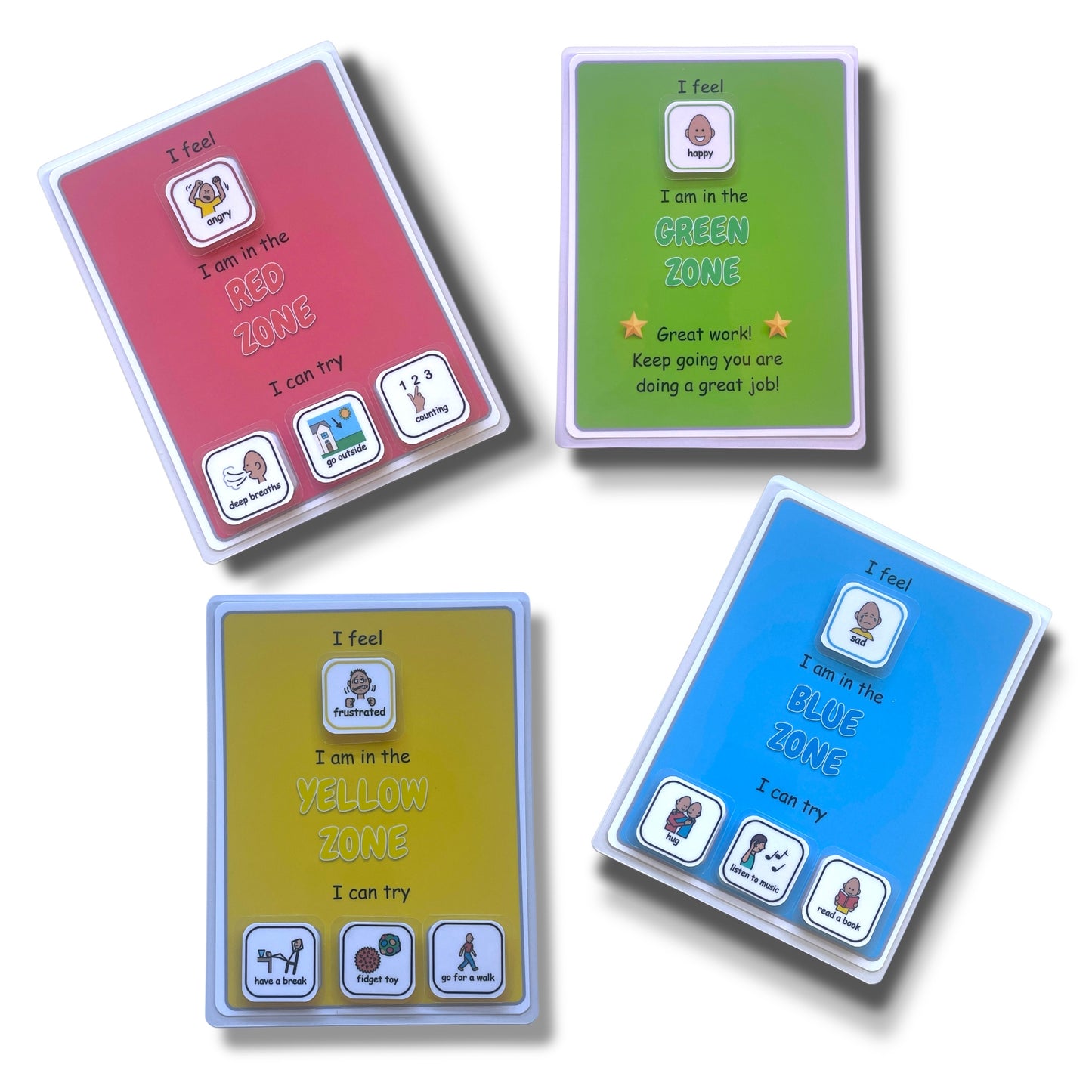 Zones of regulation set- Visual support