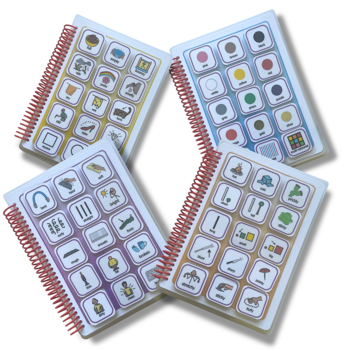 Learning Adjectives activity fir kids with autism, visual supports
