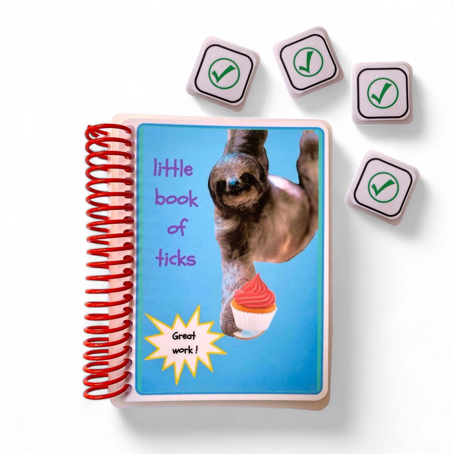 Little book of ticks, autism visual schedule