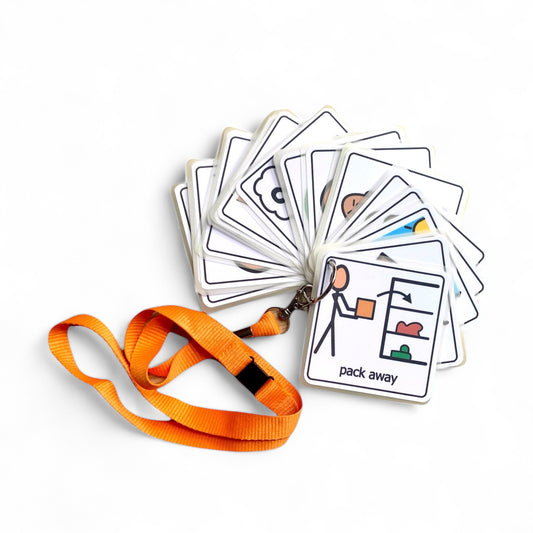 PECS flashcards, autism visual supports