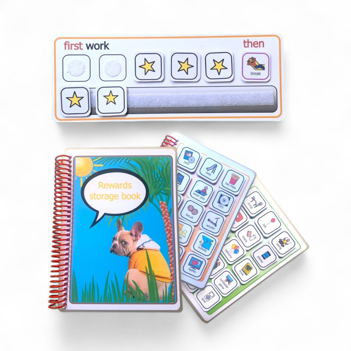 First Work / Rewards Set- Autism teaching aids