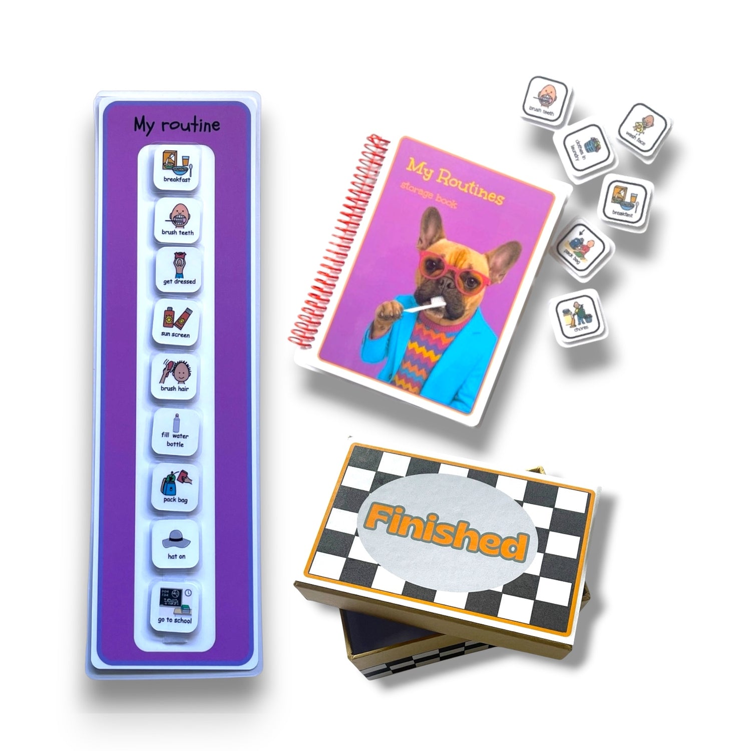 Autism visual support for routines and independance