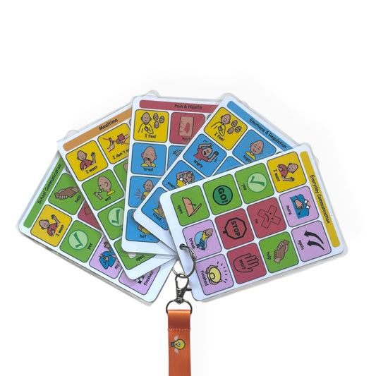 Mini AAC boards (set of 5)