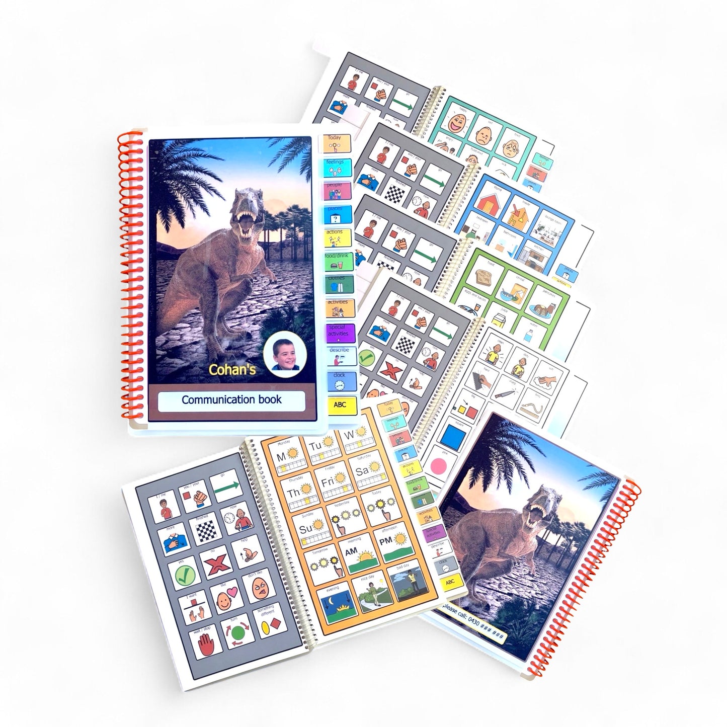 Communication book, AAC, visual supports