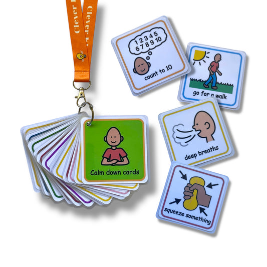 Calm down Flashcards